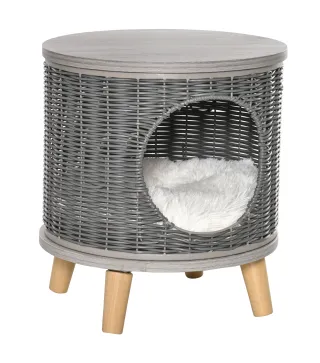 Cueva para Gatos de Ratán