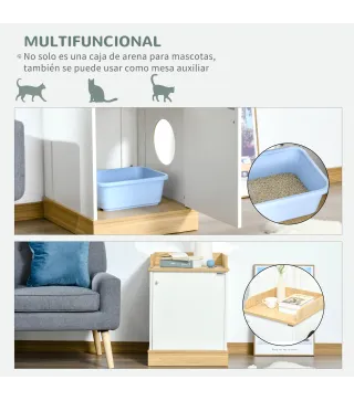 Casa para Gatos de Madera