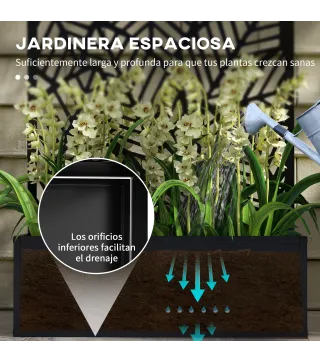Jardinera con Biombo