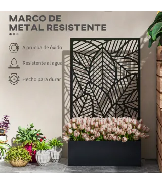 Jardinera con Biombo