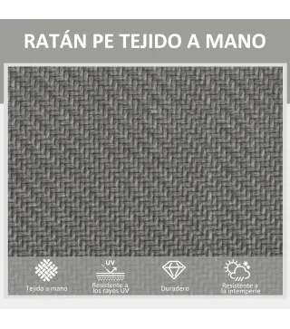 Tumbona de Ratán