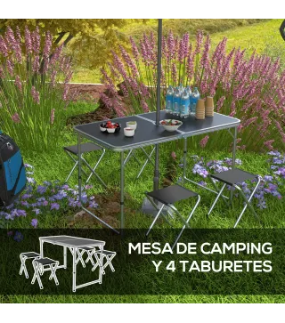 Mesa Camping Plegable