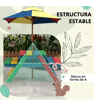 Mesa Picnic infantil