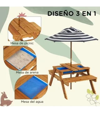 Mesa Picnic infantil
