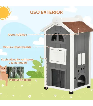 Caseta para Gatos