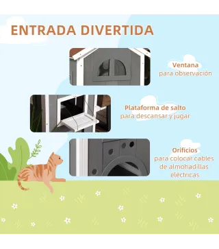 Caseta para Gatos