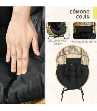 Sillón de Ratán