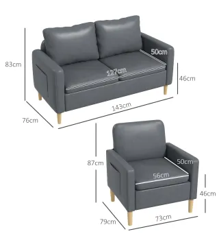 Conjunto de Sofá