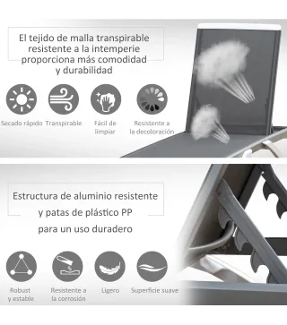 Tumbonas Reclinables