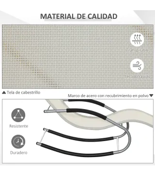 Conjunto de Mecedoras