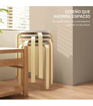 Taburetes de Madera