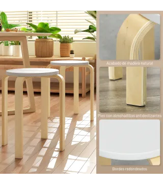 Taburetes de Madera