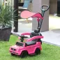 Coche Correpasillos para Niños de 1-3 Años con Licencia Mercedes G350 Capota Extraíble y Barandilla 85,5x40,5x95 cm Rosa