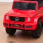 Coche Correpasillos para Niños de 1-3 Años con Licencia Mercedes G350 Capota Extraíble y Barandilla 85,5x40,5x95 cm Rojo