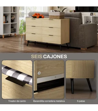 Cómoda con Cajones