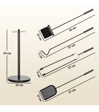 Conjunto para Chimenea