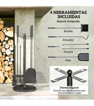 Conjunto para Chimenea