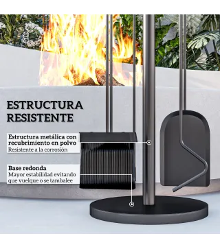 Conjunto para Chimenea