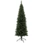Árbol de Navidad Artificial 180 cm con 618 Ramas 30 Piñas y Soporte de Metal Árbol Navideño para Salón Interior Verde