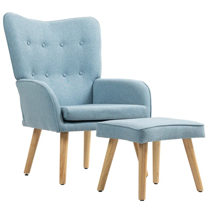 Sillón con Reposapiés