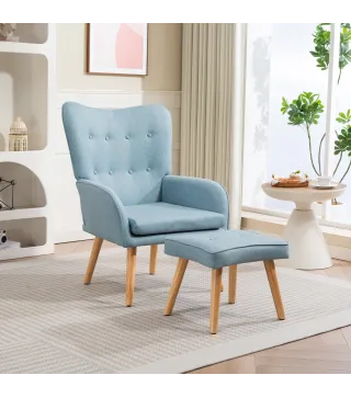 Sillón con Reposapiés