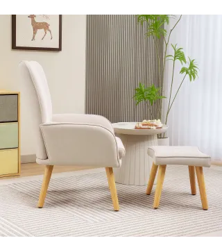 Sillón con Reposapiés