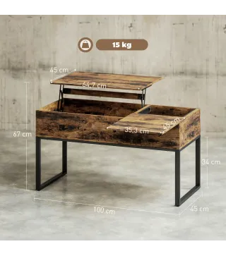 Mesa Centro Elevable