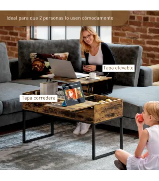 Mesa Centro Elevable