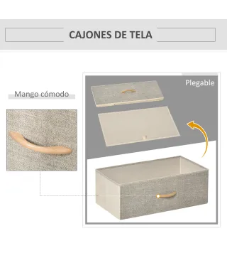 Cajonera de Tela