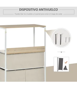 Cajonera de Tela