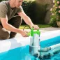 Bomba Sumergible de 1100 W para Aguas Sucias con Caudal de 18.000 l/h y Control Automático Mediante Flotador
