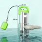 Bomba Sumergible de 1100 W para Aguas Sucias con Caudal de 18.000 l/h y Control Automático Mediante Flotador