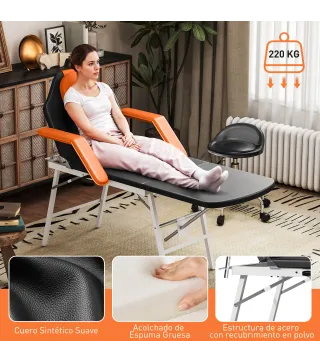 Camilla Estética Plegable