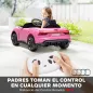 Coche Eléctrico para Niños de +3 Años AUDI RS e-tron GT Coche de Batería con Mando a Distancia 103x58x41 cm Rosa