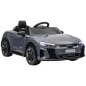 Coche Eléctrico para Niños de +3 Años AUDI RS e-tron GT Coche de Batería con Mando a Distancia 103x58x41 cm Gris