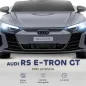 Coche Eléctrico para Niños de +3 Años AUDI RS e-tron GT Coche de Batería con Mando a Distancia 103x58x41 cm Gris