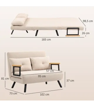 Sofá Cama Doble