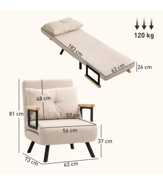 Sofá Cama Individual