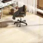 Alfombrilla Protectora para Suelos Alfombrilla para Silla de Oficina para Suelo Enmoquetado 100x150 cm Transparente