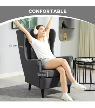 Sillón con Reposapiés