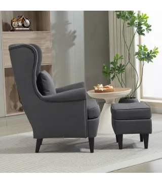 Sillón con Reposapiés