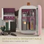 Nevera Pequeña Extrasilenciosa 4L 9V/240V para Enfriar y Calentar Mini Frigorífico 20,3x26,3x28 cm Rosa Palo Nevera Pequeña Extrasilenciosa 4L 9V/240V para Enfriar y Calentar Mini Frigorífico 20,3x26,3x28 cm Rosa Palo