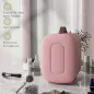 Nevera Pequeña Extrasilenciosa 4L 9V/240V para Enfriar y Calentar Mini Frigorífico 20,3x26,3x28 cm Rosa Palo Nevera Pequeña Extrasilenciosa 4L 9V/240V para Enfriar y Calentar Mini Frigorífico 20,3x26,3x28 cm Rosa Palo