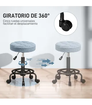 Taburete Giratorio