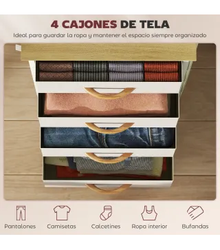 Cajonera de Tela