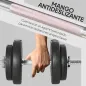 Juego de Mancuernas Ajustables de 20kg con Discos de 2,5/1,5 kg y Barras de 2 kg para Gimnasio en Casa
