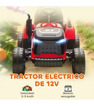 Tractor Eléctrico Infantil