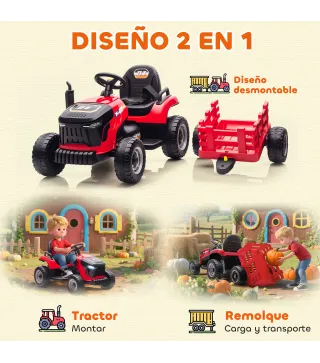 Tractor Eléctrico Infantil
