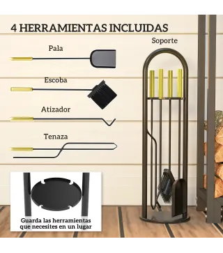 Juego para Chimenea