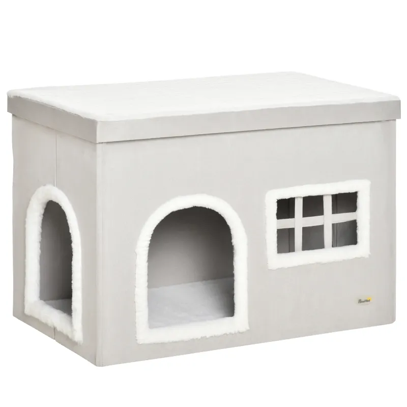 Casa Plegable para Gatos